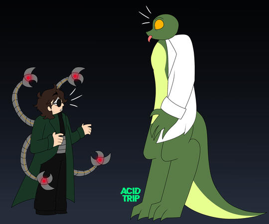 Doc Ock meets Lizard